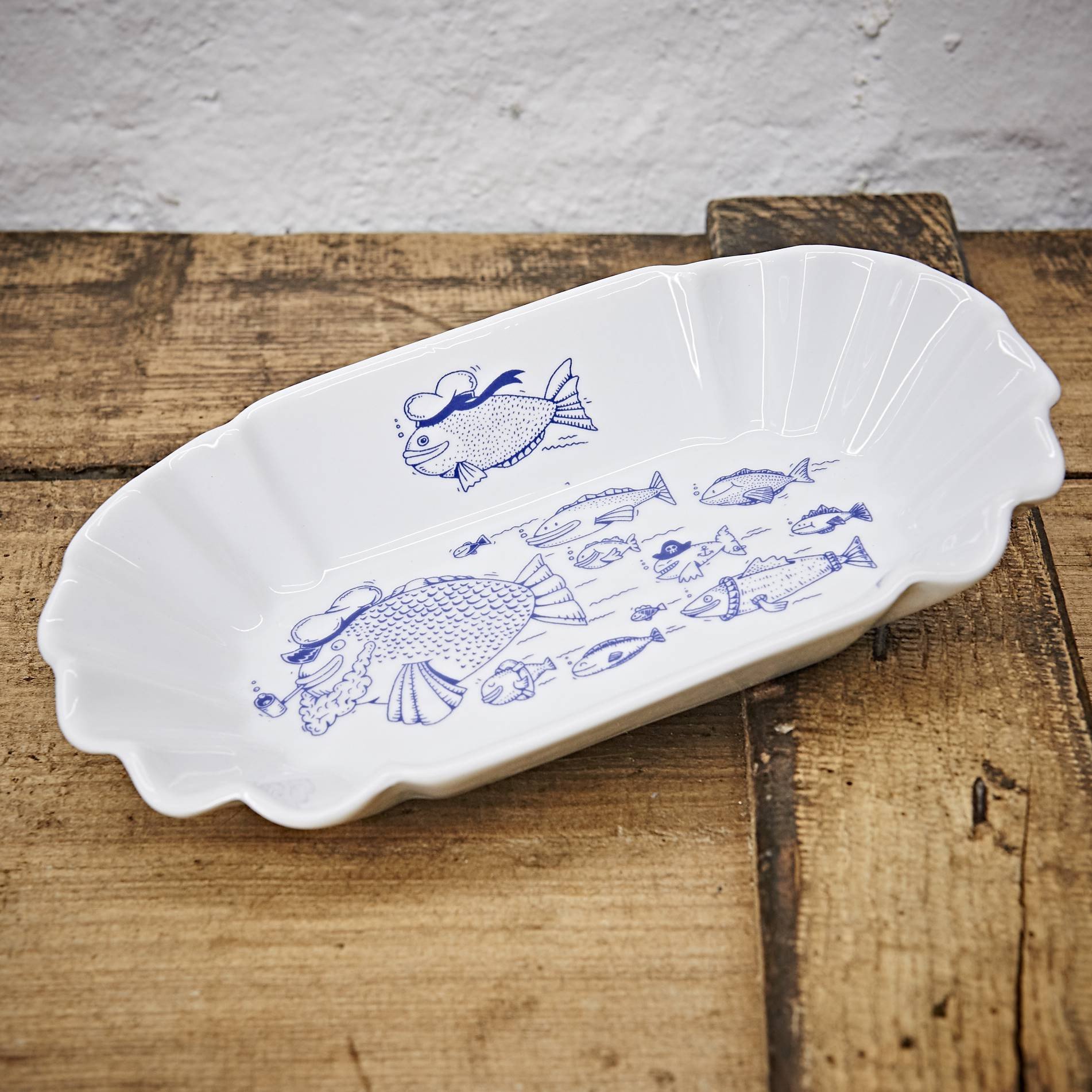 Backfischschale Fischschwarm von Ahoi Marie