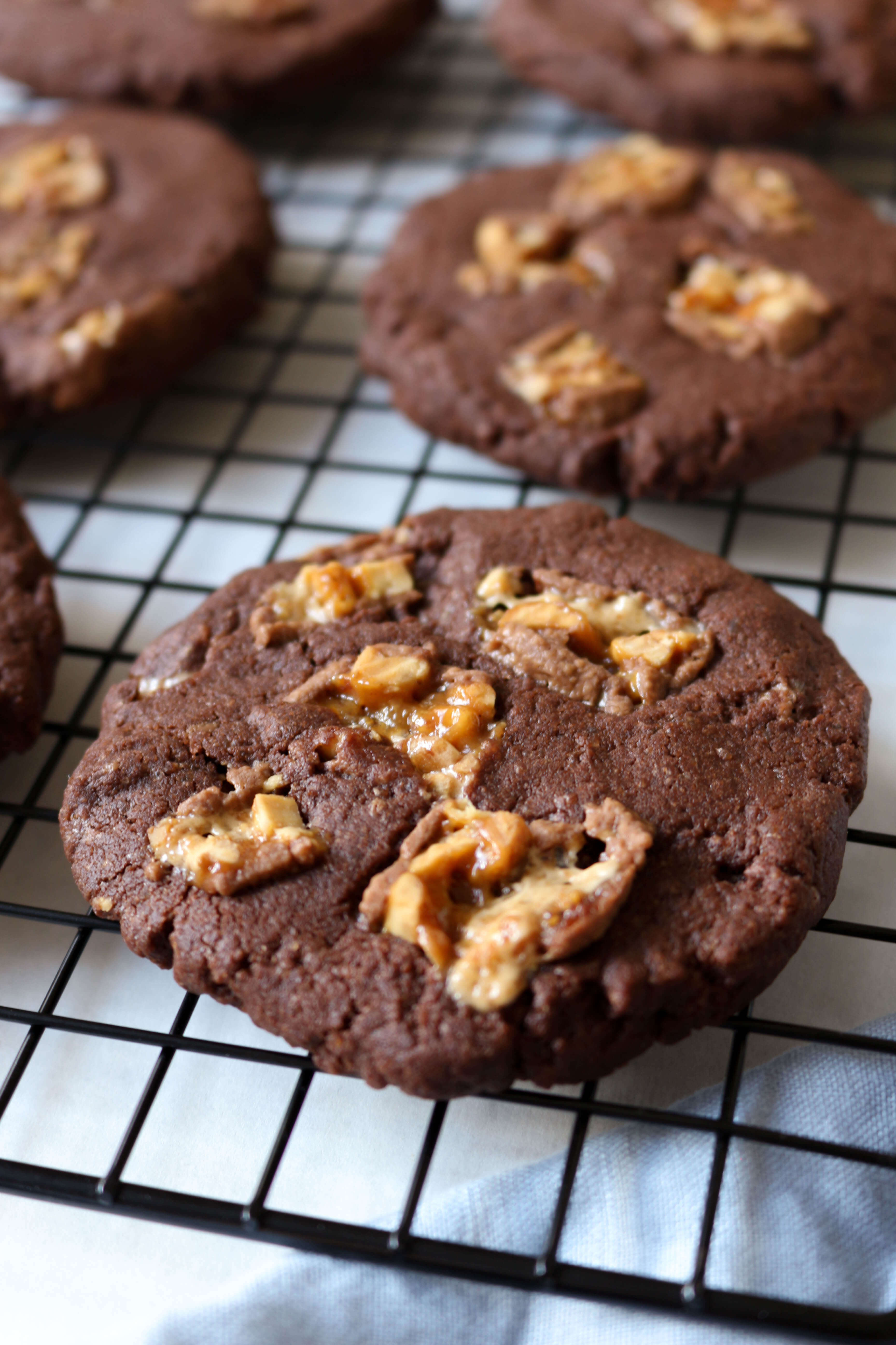 Chocolate Snickers Cookies von Kerstin Eitner
