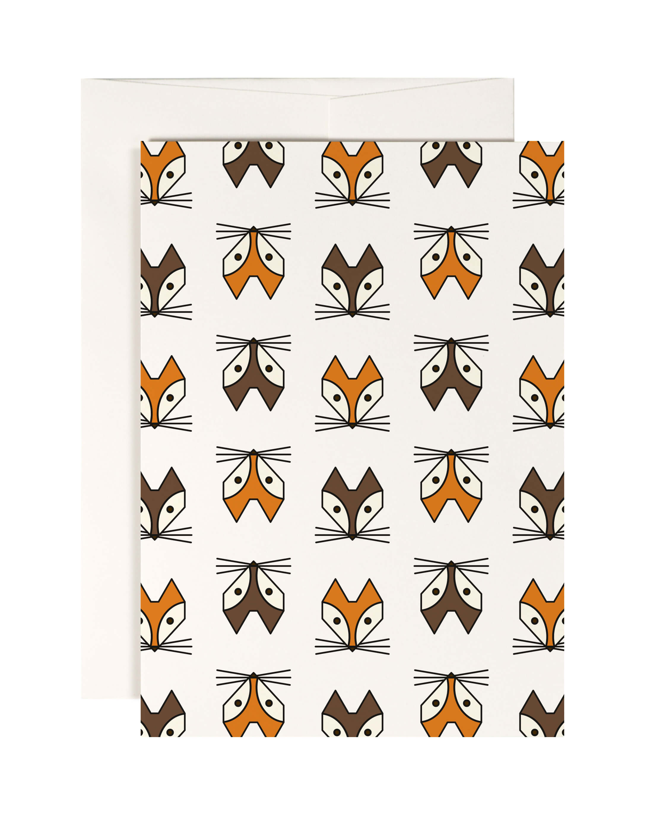 folding card disco fox by redfries