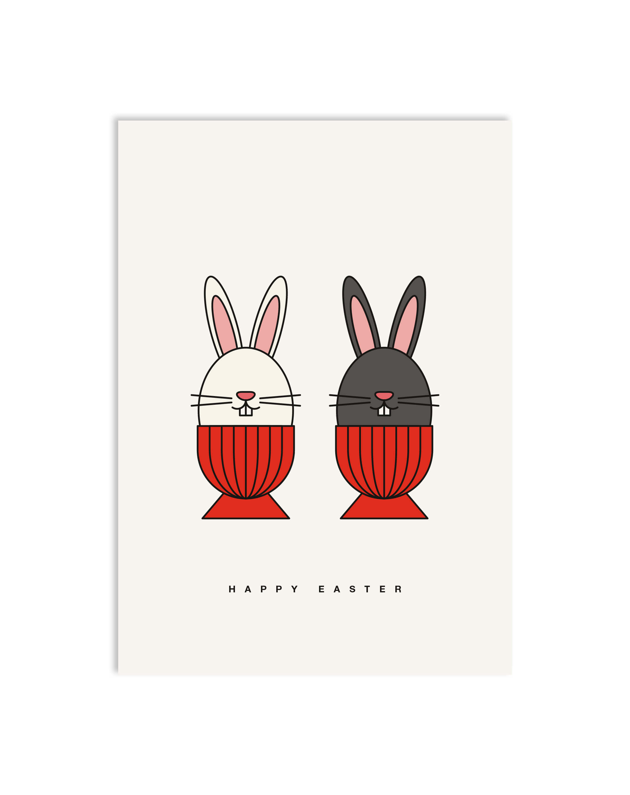 postcard bunny crew by redfries