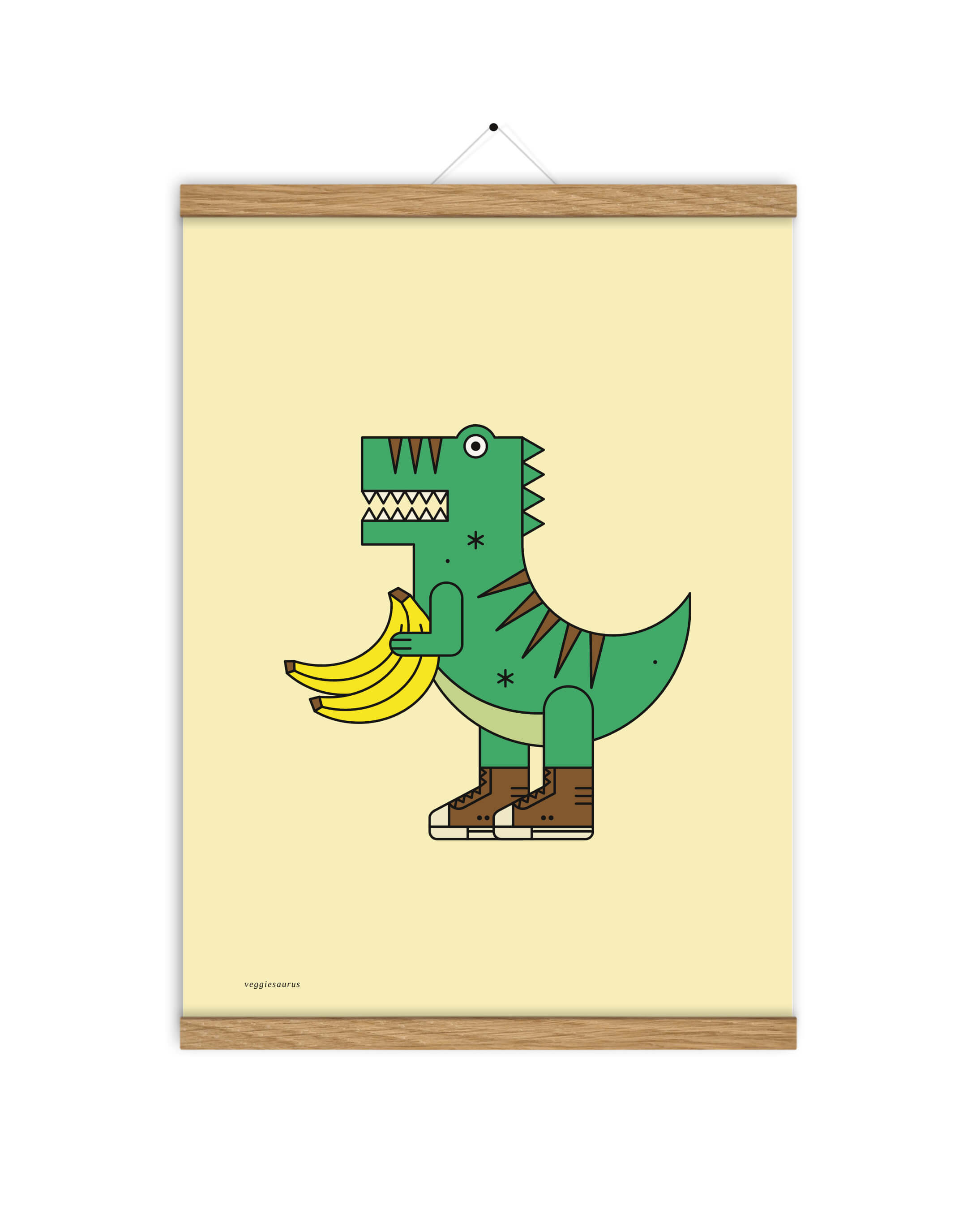poster veggiesaurus by redfries