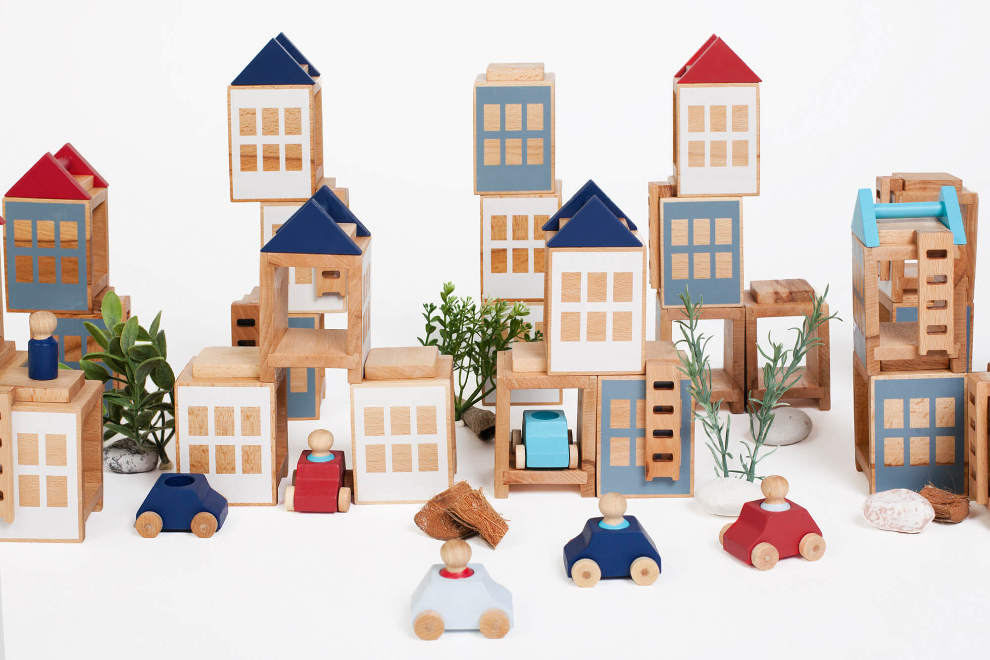 Holzspielzeug "Lubu Town" von Lubulona