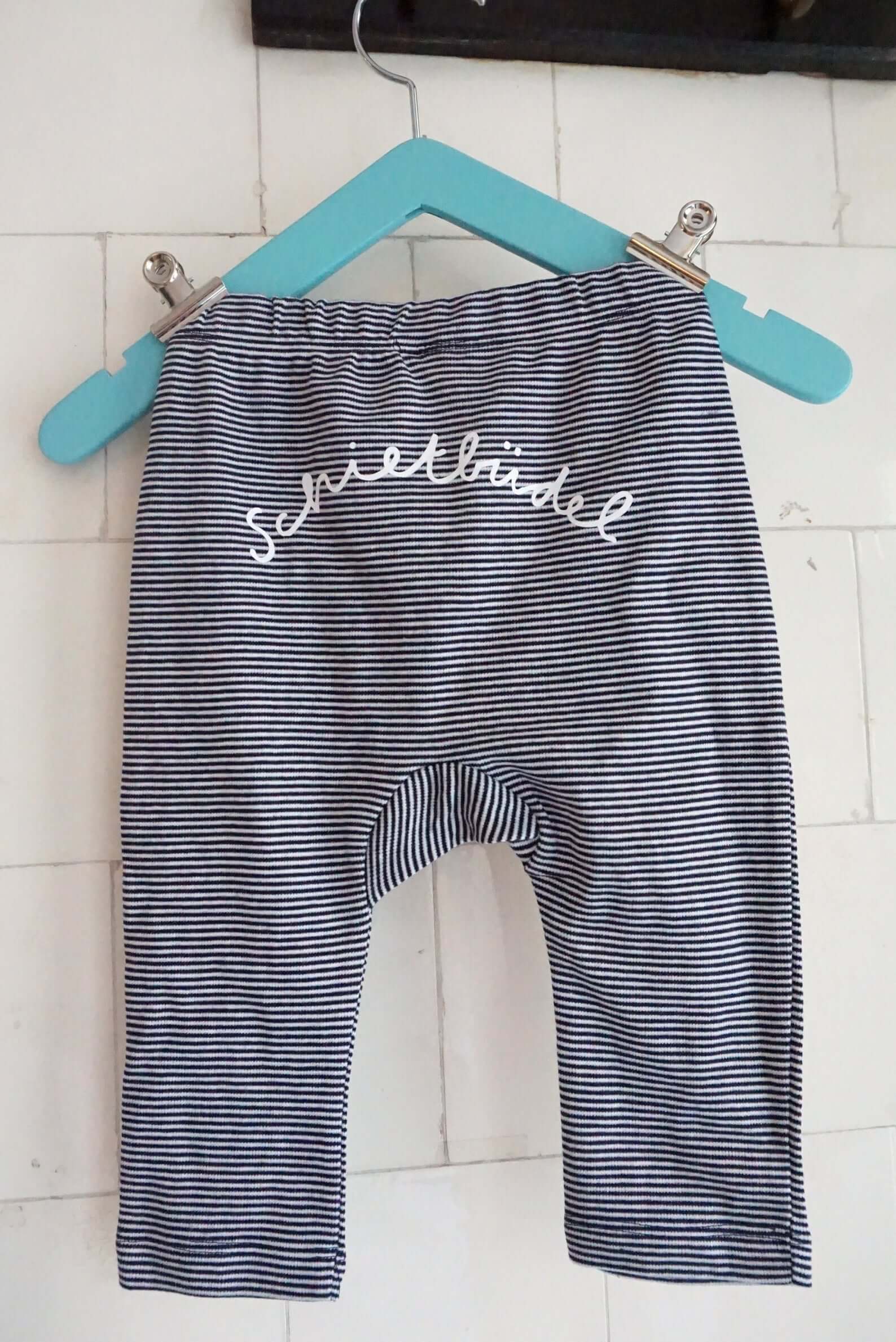 Maritime Baby-Leggings "Schietbüdel" © Platte Anna