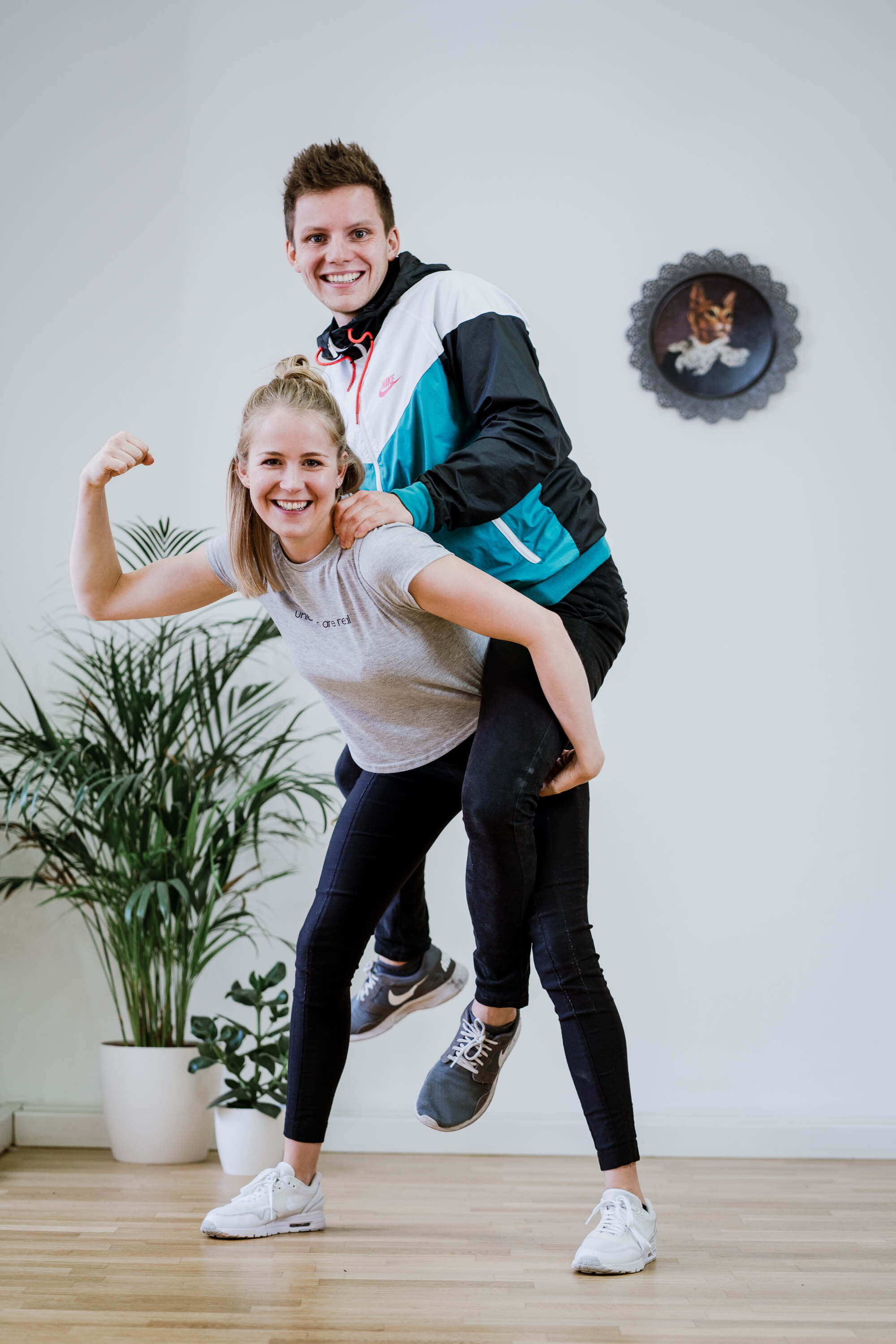 Teamfoto Johanna Köhler und Lukas Weinrich von STARK
