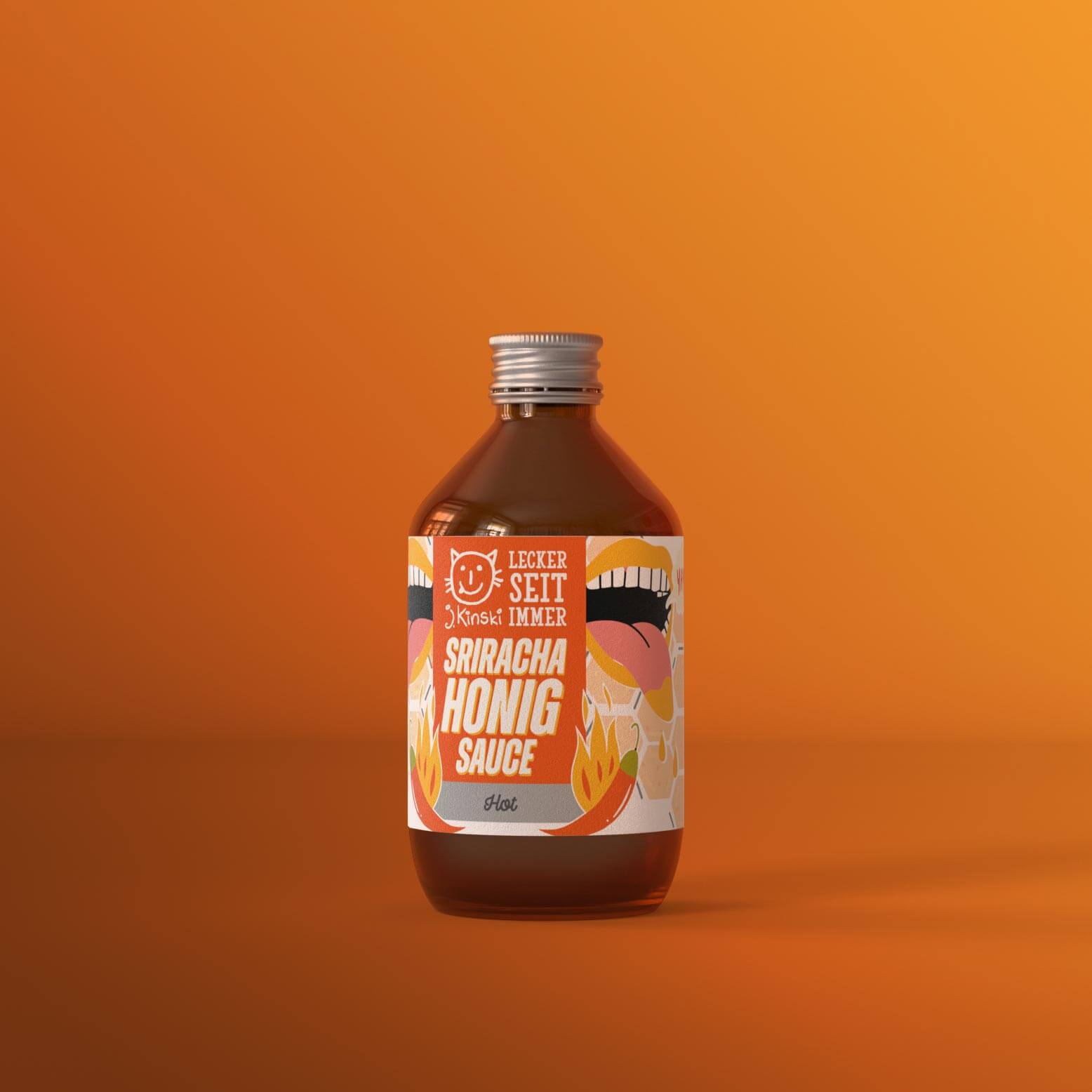 Sriracha Honig Sauce Hot von J. Kinksi
