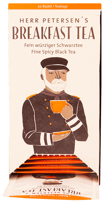 Herr Petersen's Breakfast Tea Büdel von Schlürf