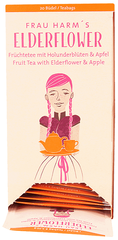 Frau Harm's Elderflower Büdel von Schlürf