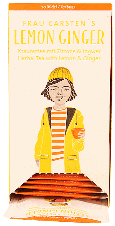Frau Carsten's Lemon Ginger Büdel von Schlürf