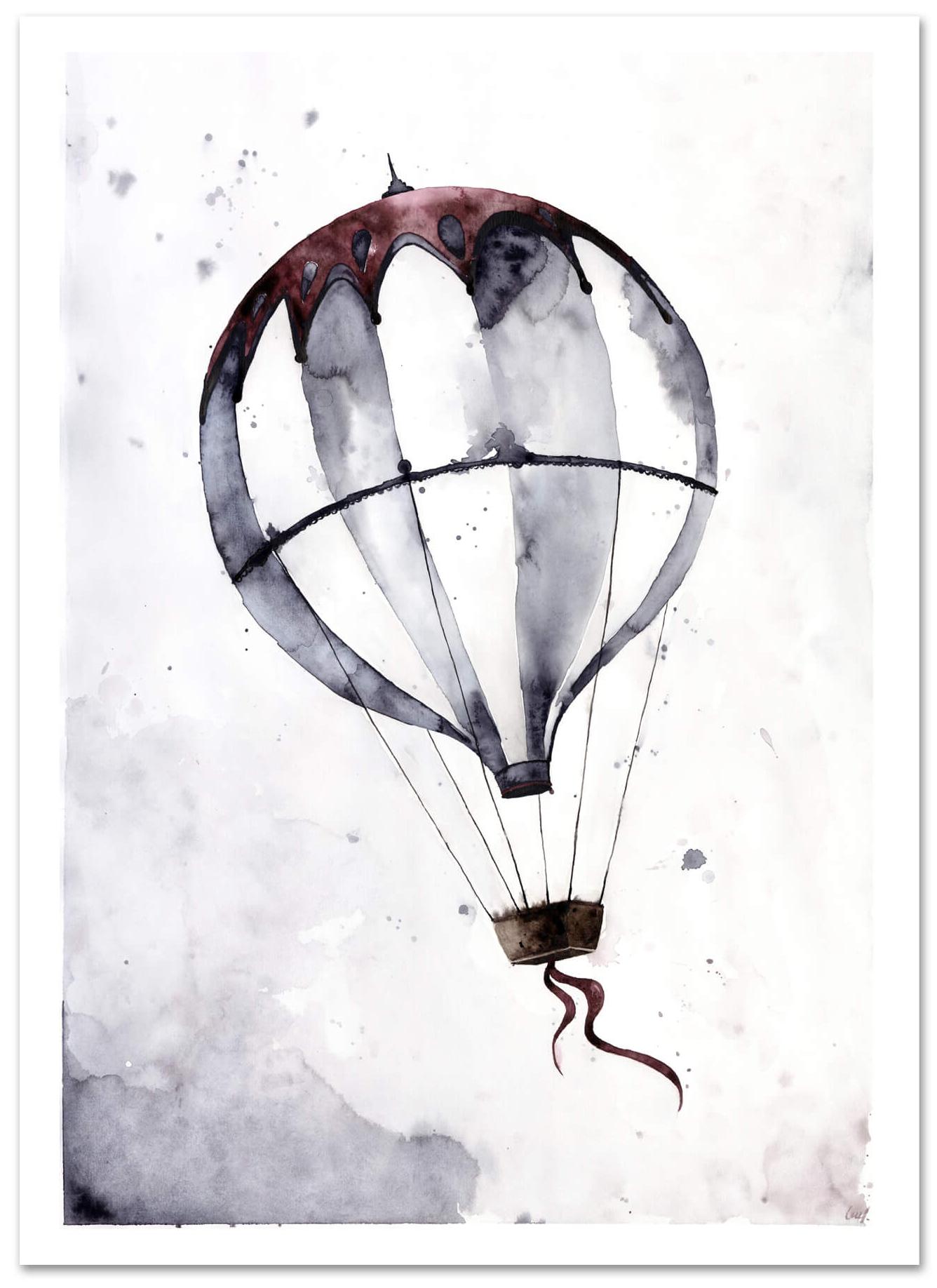 Flying Balloon © Leo la Douce