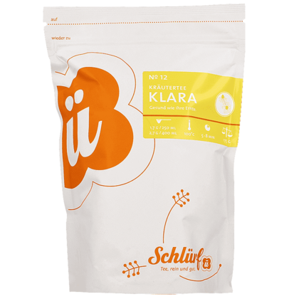 Kräutertee "Klara" im Beutel von Schlürf