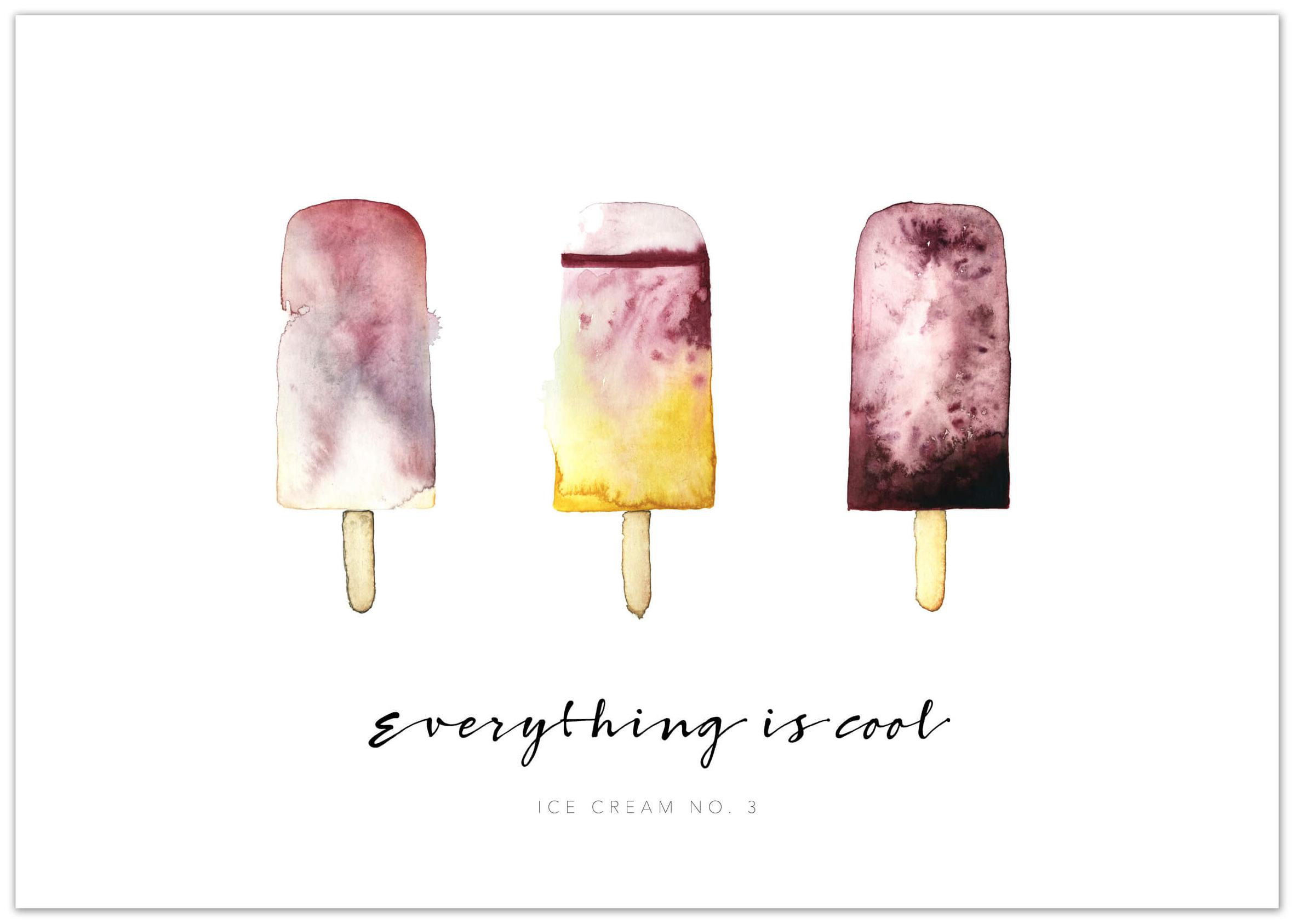 Ice cream No. 3 von Leo la Douce