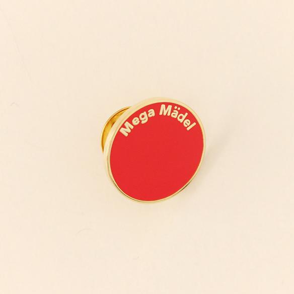 Mega Mädel Pin von stahlpink