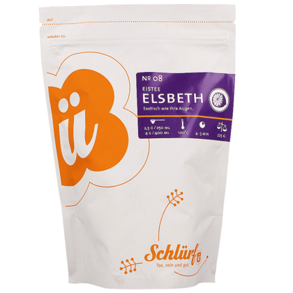 Eistee "Elsbeth" im Beutel © Schlürf