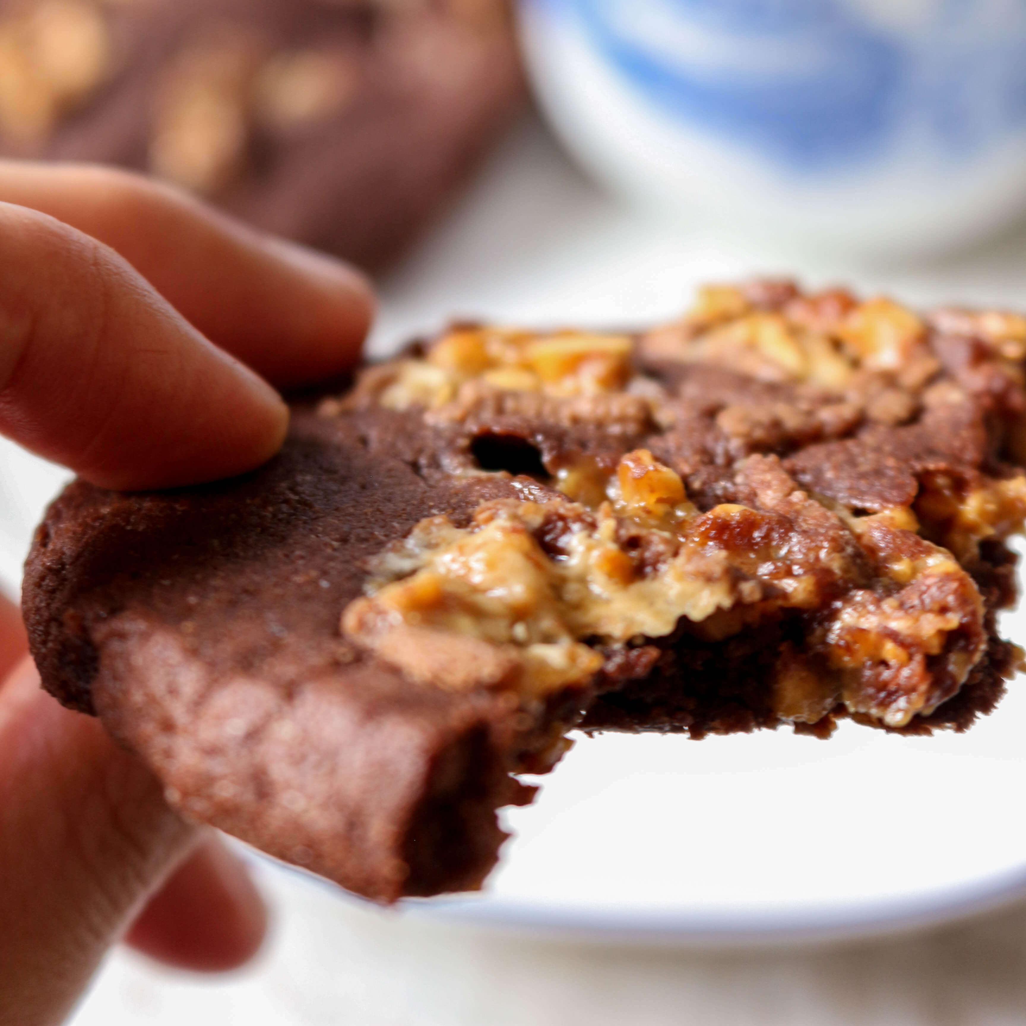 Chocolate Snickers Cookies von Kerstin Eitner