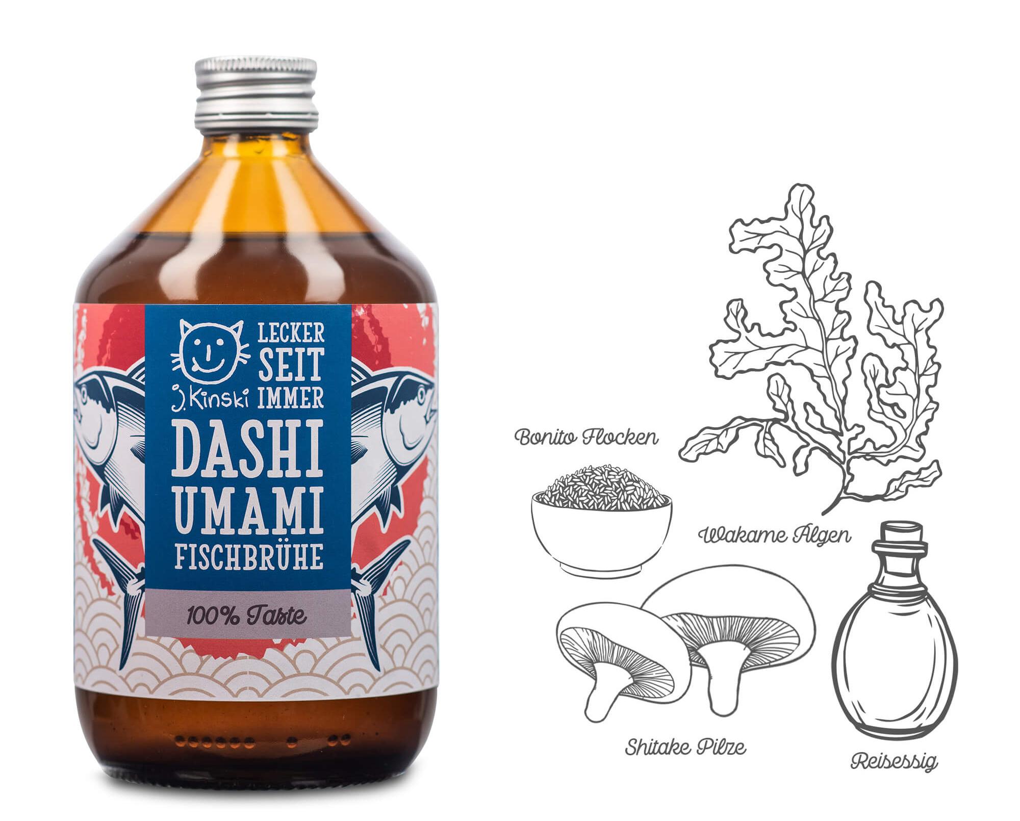 Bio Brühe Dashi Umami von J. Kinkski
